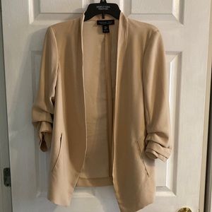 Tan Blazer Jacket